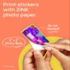 Canon Ivy 2 Mini Photo Printer, Print from Compatible iOS & Android Devices, Sticky-Back Prints, Pure White view 3
