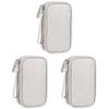 SOLUSTRE 3pcs Electronic Organizer Case for Travel Multipurpose Storage Bag for Cables Chargers and Accessories and Protective Design for Tech Essentials and Travel Needs view 1