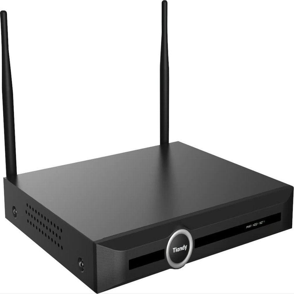 Tiandy TC-R3105 Spec: I/B/W Lite-N Series 5-Channel Wi-Fi NVR, HDD Not Included, HDMI and VGA Simultaneous Support, HDMI Output up to 2560x1440 Resolution, 1 SATA Interface