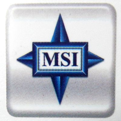 VATH Sticker Compatible with MSI Products 20 x 20mm [758]