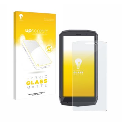 upscreen Matte Screen Protector Glass Film compatible with Cubot Pocket - Anti-Glare, Anti-Fingerprint, 9H Glass Protection
