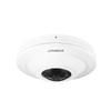 HANWHA TECHWIN Original Version HCF-8010V 5MP WDR Outdoor Analog HD TVI/AHD/CVI/CVBS Fisheye Dome Camera with 0.98mm Fixed Lens,White view 1