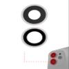 Best Shopper - Replacement Back Camera Lens with Bracket & Bezel Compatible with iPhone 12/12 Mini (Aftermarket Plus) (White) view 1