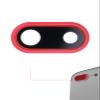 Best Shopper - Replacement Back Camera Lens with Bracket & Bezel Compatible with iPhone 8 Plus (Red) (10 Pack) (Real Sapphire l Premium) view 1