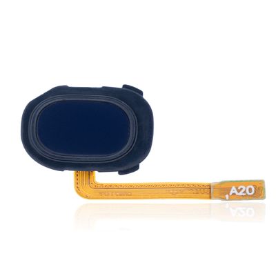 Best Shopper - Replacement Fingerprint Reader with Flex Cable Compatible with Samsung Galaxy A20 (A205 / 2019) (Deep Blue)