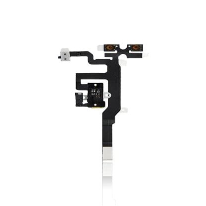 Best Shopper - Replacement Headphone Flex + Volume Control Flex Compatible with iPhone 4S