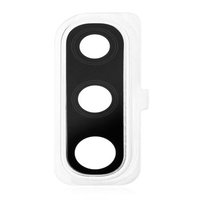 Best Shopper - Replacement Back Camera Lens with Cover Bezel Ring Compatible with Samsung Galaxy A50 (A505 / 2019) (White)