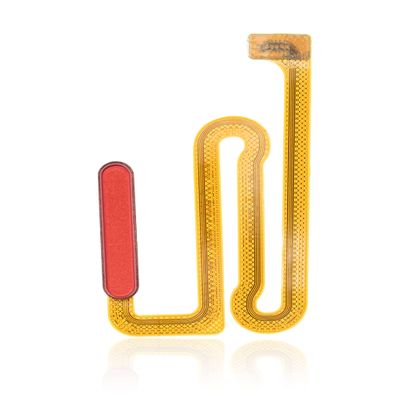 Best Shopper - Replacement Fingerprint Reader with Flex Cable Compatible with Samsung Galaxy A12 (A125 / 2020) (Red)