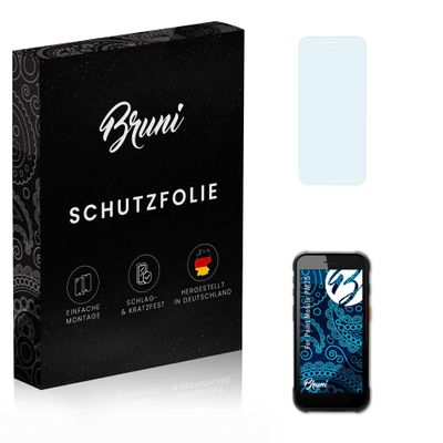 Bruni Screen Protector compatible with Point Mobile PM75 Protector Film, crystal clear Protective Film (2X)