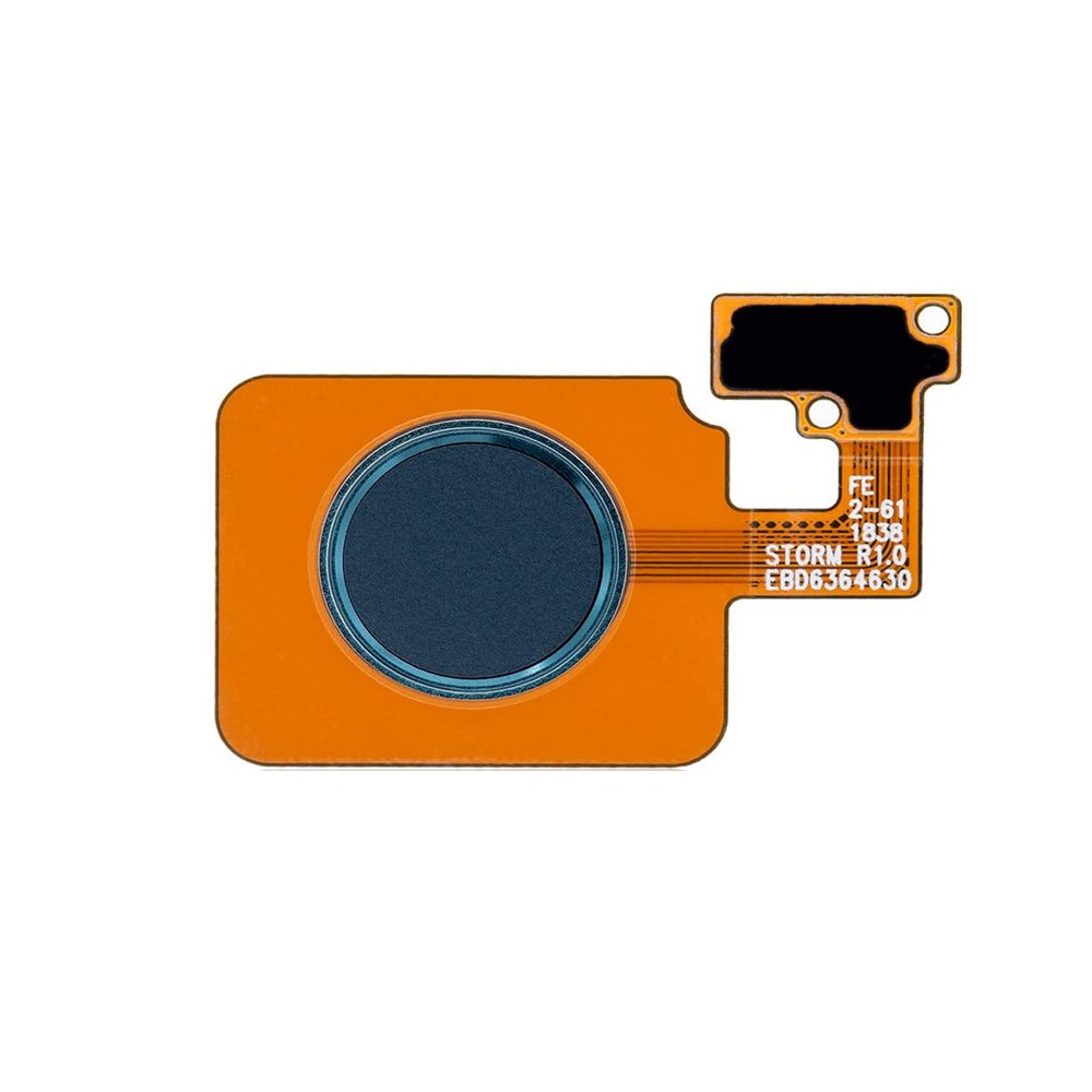 Best Shopper - Replacement Home Button Flex Cable Compatible with LG V40 ThinQ - Blue