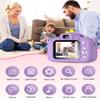 Hangrui Dinosaur Kids Camera Toys, Birthday Graduation Gifts for Girls Boys 3-12, 1080P HD Selfie Digital Video Camera for Toddlers,Travel Gifts Dino Toys for 4 5 6 7 8 9 Years Old(Purple) view 2