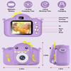 Hangrui Dinosaur Kids Camera Toys, Birthday Graduation Gifts for Girls Boys 3-12, 1080P HD Selfie Digital Video Camera for Toddlers,Travel Gifts Dino Toys for 4 5 6 7 8 9 Years Old(Purple) view 3