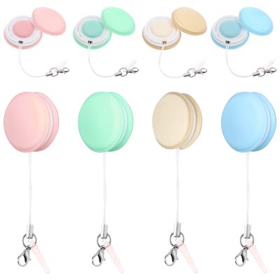 NUOBESTY 8pcs Phone Screen Cleaner Cellphone Touch Screen Cleaner Macaron Shape Smartphone Cleaning Wipes Brush Handbag Pendant Keychain Charm for TV Monitors Glass Lens Random Color