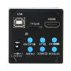 1080P HDMI USB Industrial Digital Video Microscope & 120X C-Mount Lens Video Recorder For Phone PCB Soldering view 4