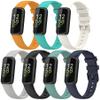 Chofit Replacement Bands Compatible with Fitbit Inspire 3,Soft Silicone Wristbands for Fitbit Inspire 3 Women Men Small Large,7 Pack (Large:6.1"-9.0") view 1