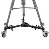 BOWONG Photography Professional Heavy Duty Tripod Dolly with Rubber Wheels and Adjustable Leg Mounts for Canon Nikon Sony DSLR Cameras Camcorder Photo Video Lighting view 4
