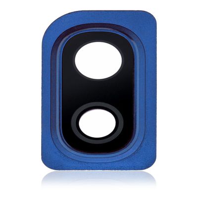 Best Shopper - Replacement Back Camera Lens with Bracket/Bezel Compatible with Samsung Galaxy A10 (A105 / 2019) (Blue)
