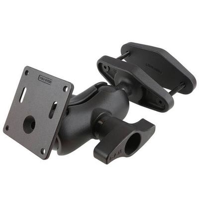 RAM Mounts RAM Mount 75MIL VESA Base with 4" CLAMP, W126501046 (with 4 CLAMP)