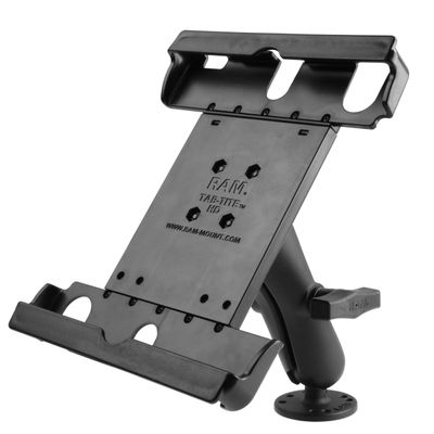 RAM MOUNTS Tab-Tite 9"-10.5" Tablet Holder with Flat Surface Drill-Down Mount RAM-138-TAB20U