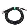 HangTon GPIO Cable for Basler Racer Runner GigE Camera M12 D-Code 4 pin Male to Hirose 12 Pin Female 5M view 1