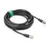 HangTon GPIO Cable for Basler Racer Runner GigE Camera M12 D-Code 4 pin Male to Hirose 12 Pin Female 5M view 2