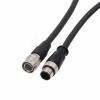 HangTon GPIO Cable for Basler Racer Runner GigE Camera M12 D-Code 4 pin Male to Hirose 12 Pin Female 5M view 3