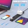 Surge Protector Power Strip with USB C Ports, 10FT Braided Extension Cord, 5 Outlets and 3 USB Ports(1 USB C), AUOPLUS Mountable Power Strips Flat Plug with Overload Protection view 4