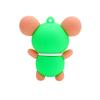 128GB Green Mouse Model Flash Drive USB 2.0 High Speed Memory Stick Thumb Drive Jump Drive Zip Drive for Data Storage and Backup view 4