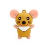 128GB Brown Mouse Model Flash Drive USB 2.0 High Speed Memory Stick Thumb Drive Jump Drive Zip Drive for Data Storage and Backup view 1