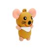 128GB Brown Mouse Model Flash Drive USB 2.0 High Speed Memory Stick Thumb Drive Jump Drive Zip Drive for Data Storage and Backup view 3