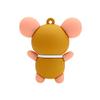 128GB Brown Mouse Model Flash Drive USB 2.0 High Speed Memory Stick Thumb Drive Jump Drive Zip Drive for Data Storage and Backup view 4