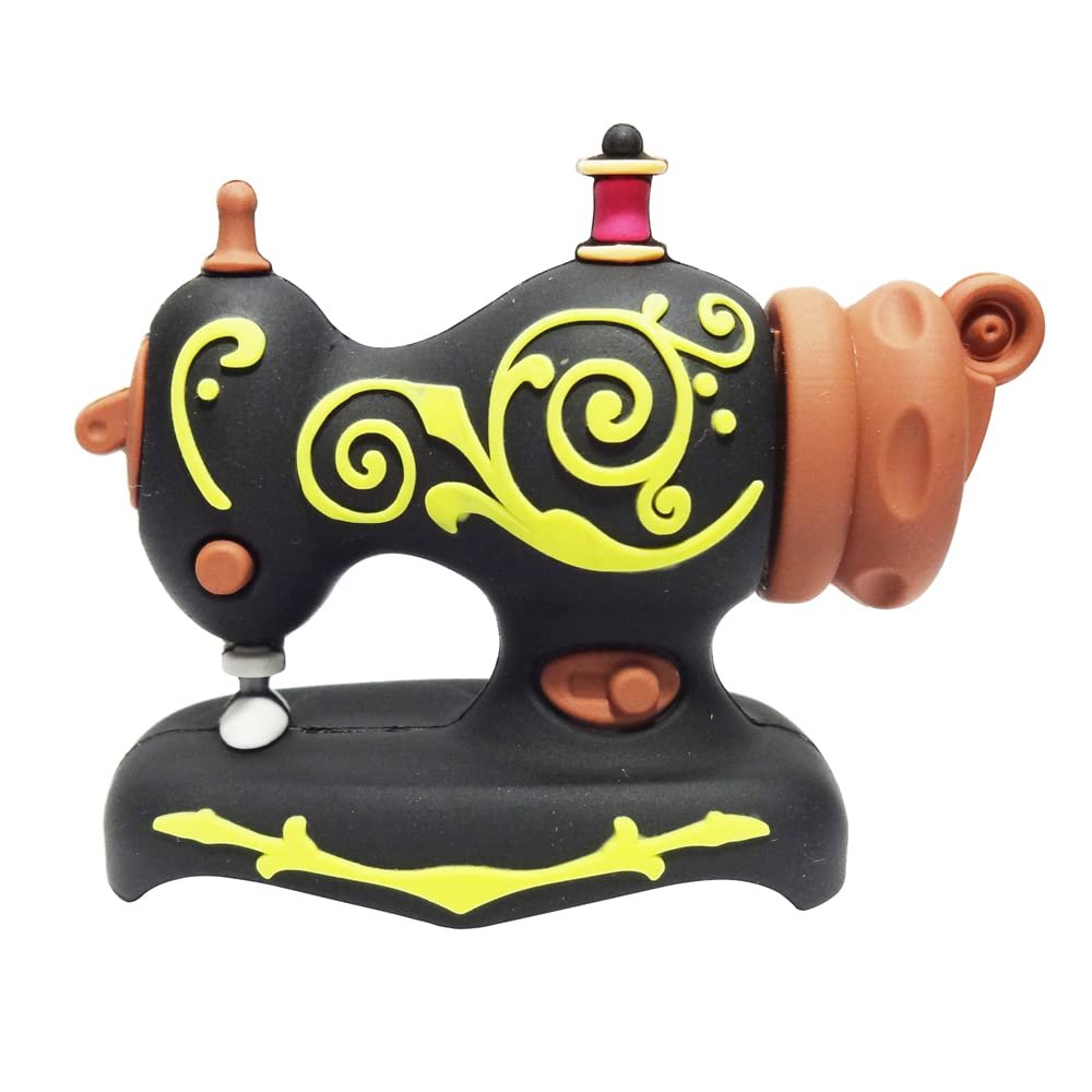 128GB Black Sewing Machine Model USB Flash Drive USB 2.0 Thumb Drives USB Memory Stick Zip Drive Jump Drives for Data Storage