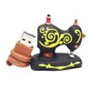 128GB Black Sewing Machine Model USB Flash Drive USB 2.0 Thumb Drives USB Memory Stick Zip Drive Jump Drives for Data Storage view 3