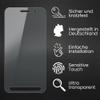 Bruni Screen Protector compatible with Point Mobile PM45 Protector Film, crystal clear Protective Film (2X) view 3