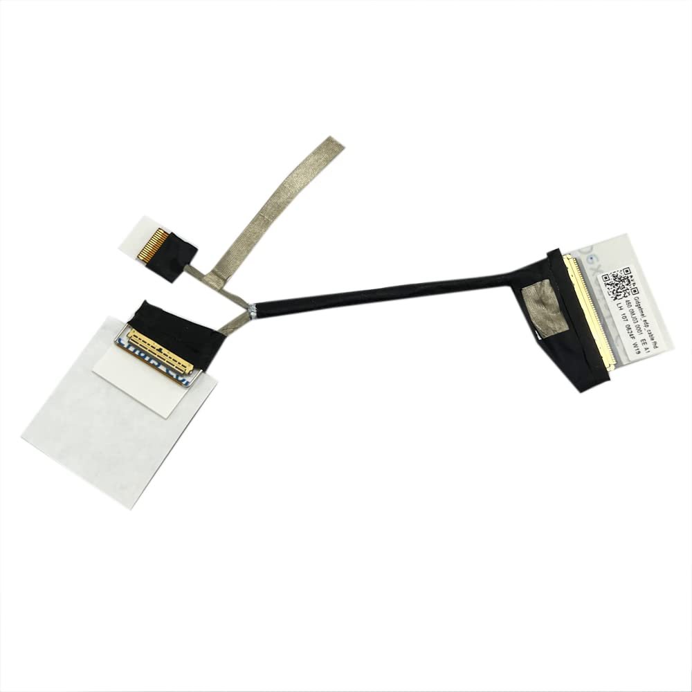 GinTai FHD LCD EDP Cable Screen Display Cable for HP Envy X360 15-EU 15M-EU 15-ES 15M-ES 15M-EU0013DX 450.0MJ03.0001 M45460-001 450.0MJ03.0021 450.0MJ03.0011 One is 30pin and The Other is 50pin