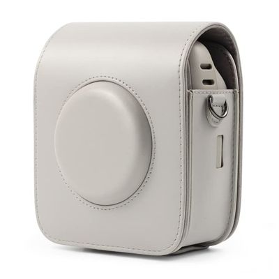 HONGYAN Full Body Camera PU Leather Case Bag with Strap for FUJIFILM for Square SQ20