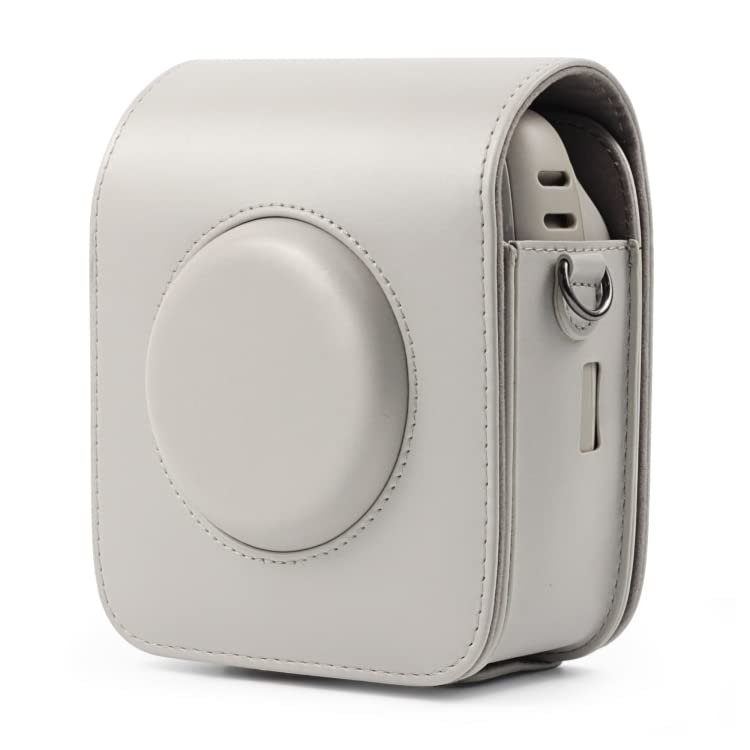 HONGYAN Full Body Camera PU Leather Case Bag with Strap for FUJIFILM for Square SQ20