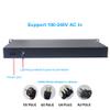 16 Port PoE Gigabit Switch with Up-Link and SFP, 380W, IEEE 802.3 af/at for IP Camera Wireless AP CCTV Security Camera System ,1U Rack Mount view 4