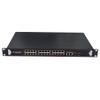24 Port PoE Gigabit Switch with Up-Link and SFP, 380W, IEEE 802.3 af/at Compatible for IP Camera Wireless AP CCTV Security Camera System ,1U Rack Mount view 1