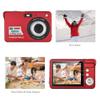 Andoer Portable 1080P Digital Camera Video Camcorder 48MP Anti-Shake 8X Zoom 2.7 Inch LCD Screen Face Detact Smile Capture Built-in Lithium Battery with Carry Bag Wrist Strap for Kids Teens view 3