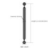 FEICHAO 1 inch Double Ball Head Buoyancy 5"-12" Light Arm for Diving Photography Underwater Handheld Tray (12 inch,Black) view 2