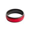 HECERE Waterproof Ceramic NFC Forum 215 Chip Universal for Mobile Phone, All-Round Sensing Technology Wearable Smart Ring, Ring for Men or Women (Laser red-20mm) view 2