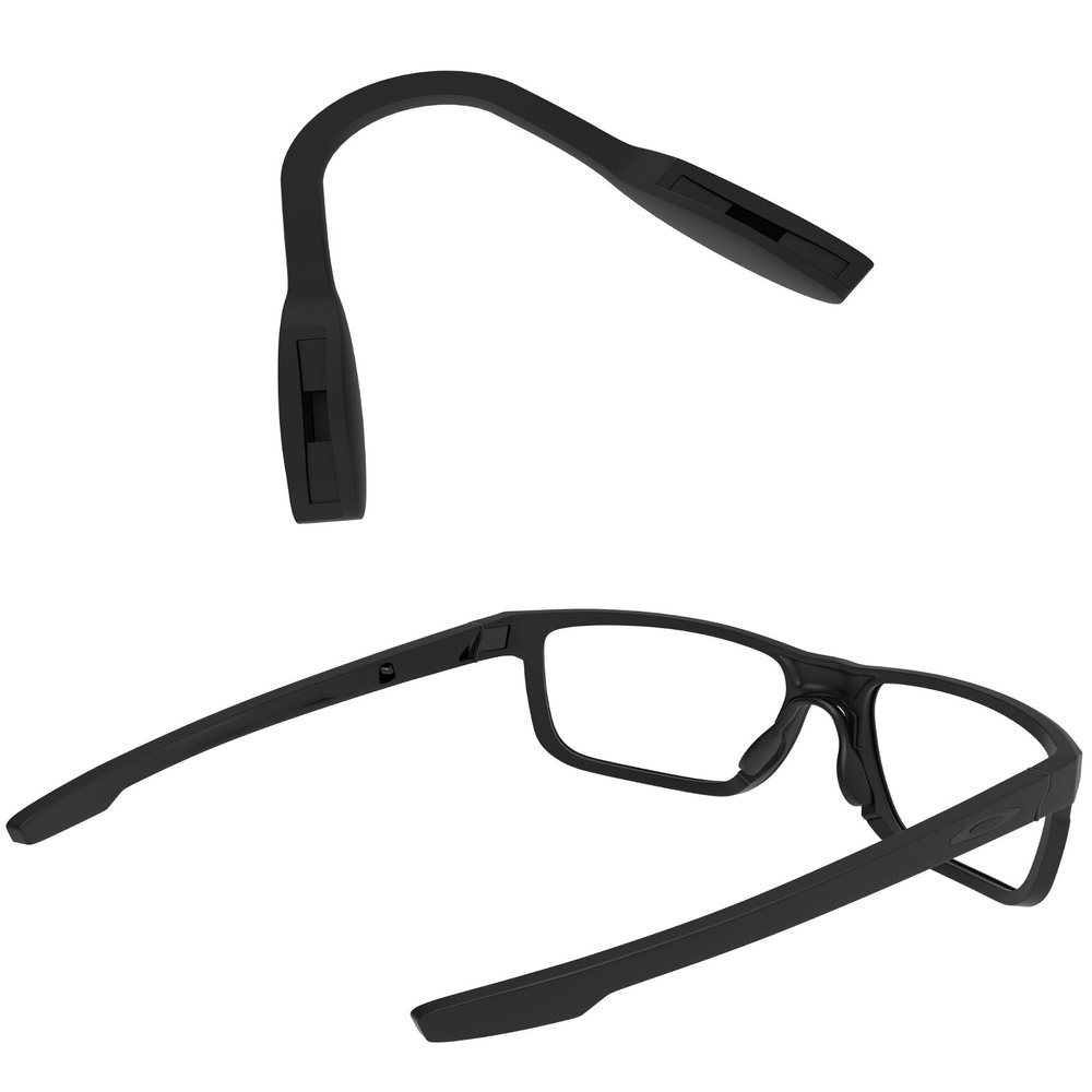 SAUCER Replacement Nose Pieces Pads for Oakley Targetline OO9397 | Targetline Asian Fit(AF) OO9398 Sunglass - Standard Black