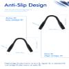 SAUCER Replacement Nose Pieces Pads for Oakley Targetline OO9397 | Targetline Asian Fit(AF) OO9398 Sunglass - Standard Black view 3