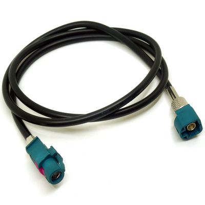 colorparts2016 FAKRA HSD LVDS Z Female/Male 0.8m Shielded Dacar 535 4-Core Cable Compatible with BMW Benz