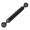 FEICHAO 1 inch Double Ball Head Buoyancy 5"-12" Light Arm for Diving Photography Underwater Handheld Tray (10 inch,Black) view 1