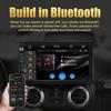 Double Din Car Stereo with 7 Inch IPS HD Touchscreen, Compatible with Apple Carplay & Android Auto, Wide Angle Rear Camera, Support DSP Bluetooth AUX USB SD TF AM/FM Radio view 4