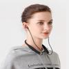 IKXO Neckband Bluetooth Headphones Wireless Earbuds Sports Earphones 36 Hours Playtime Lightweight Sweatproof HiFi Stereo Magnetic Headsets with Soft Silicone Coating & Built-in Mic for Workout Gym view 4