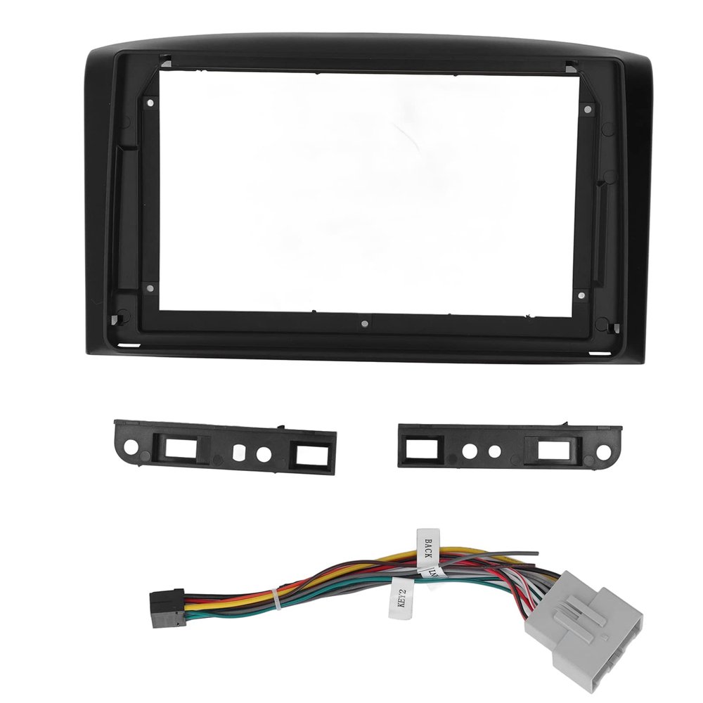 Dash Mounting Fascia Kit,Car Navigation Panel Frame Dashboard Stereo Radio Bezel Replacement for