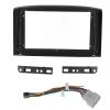 Dash Mounting Fascia Kit,Car Navigation Panel Frame Dashboard Stereo Radio Bezel Replacement for view 1